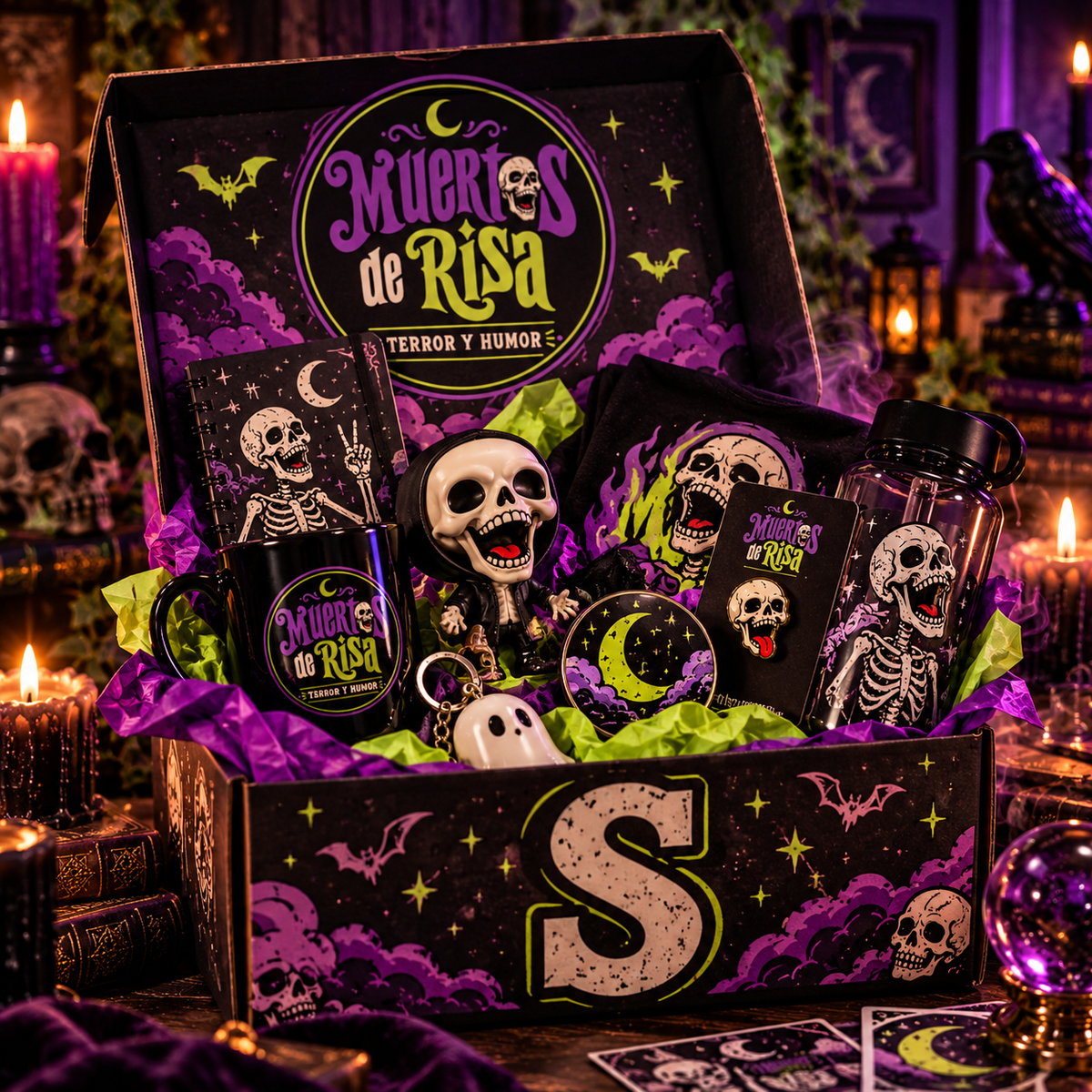 Las cajas sorpresa de Muertos de Risa