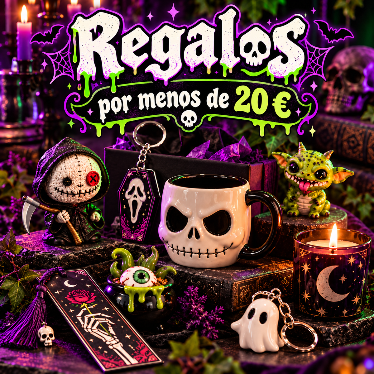 Regalos de terror por menos de 20€