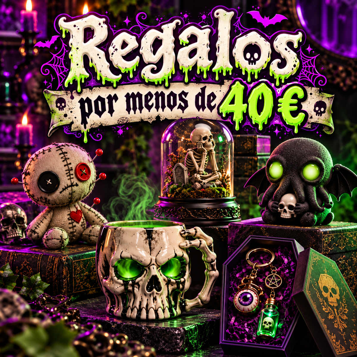 Regalos de terror por menos de 40€