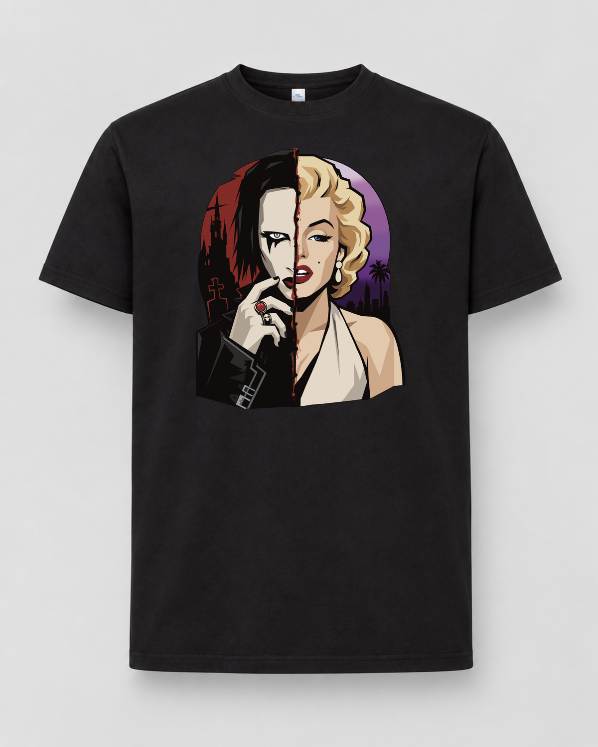 Camiseta Glamour de Ultratumba – Horror & Hollywood