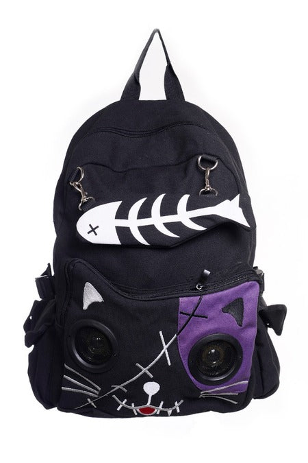 Mochila Kitty Speaker Morado