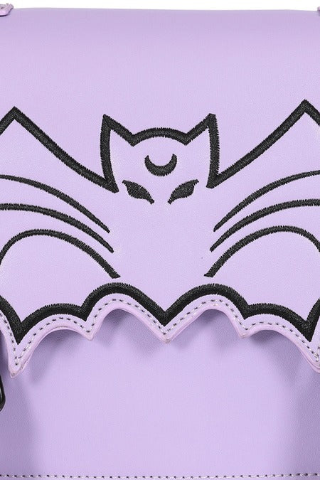 Bolso Nocturne Bat Satchel Lila