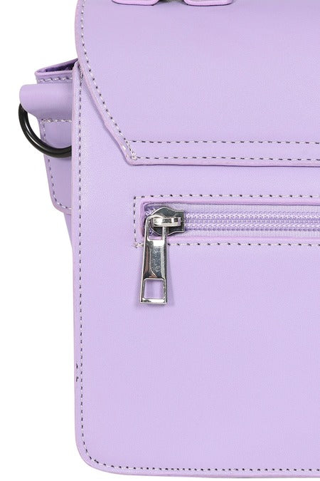 Bolso Nocturne Bat Satchel Lila