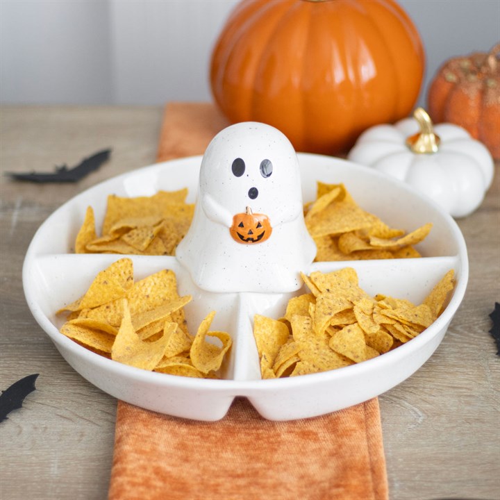 Bandeja para Aperitivos Fantasma Ghost Chip & Dip