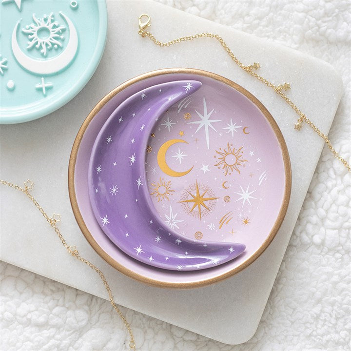 Bandejas Joyero Apilables Luna Morada