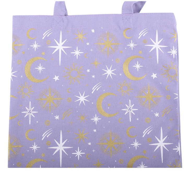 Bolsa Tote Celestial Morado – Pastel Skies