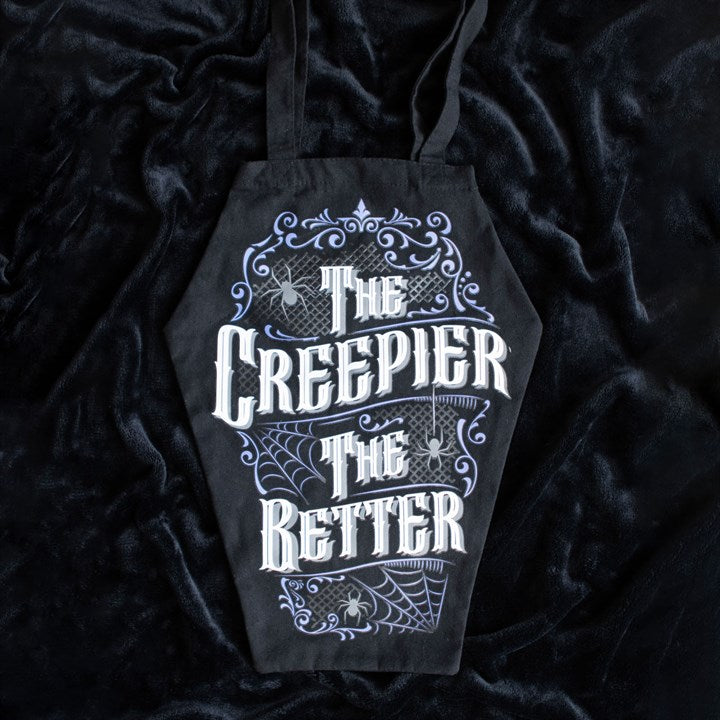 Bolsa Tote Ataúd “The Creepier the Better”