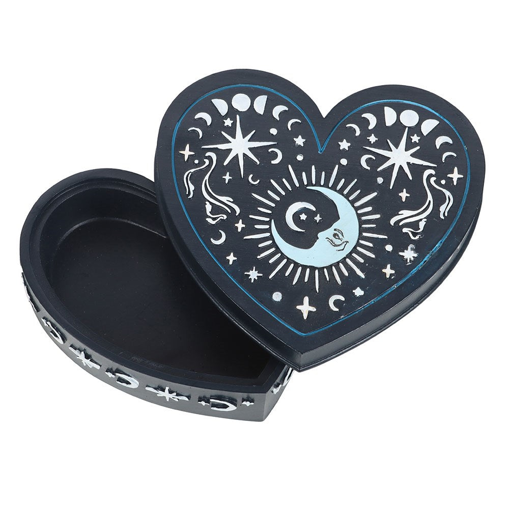 Caja Joyero Corazón Blue Moon