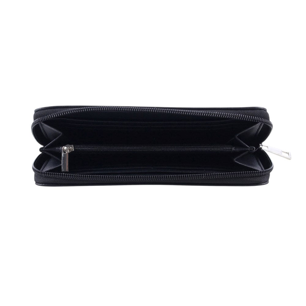 Cartera Triple Moon con Pentagrama y Cremallera