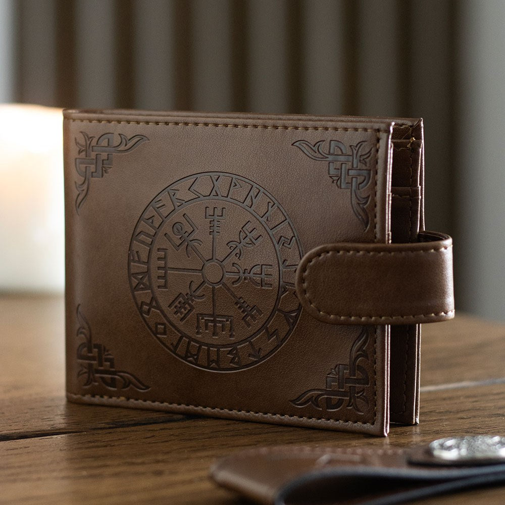 Cartera Vegvísir Viking Compass