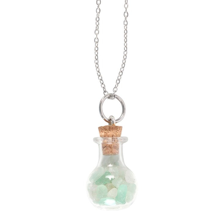 Collar Poción de la Suerte – Aventurina Verde