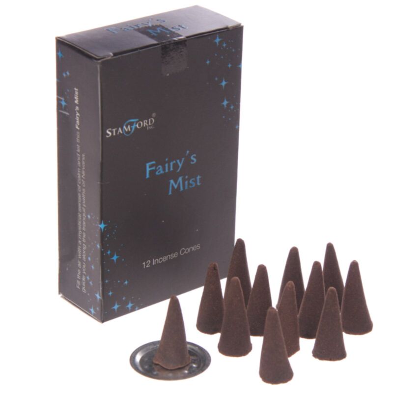 Conos de Incienso Fairy Mist – Stamford – 12 uds