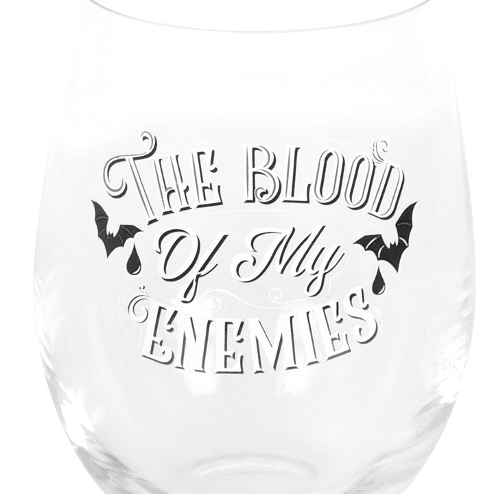 Copa de Vino “Blood of My Enemies”