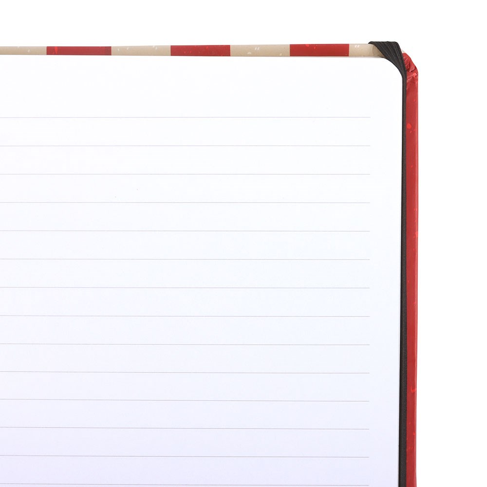 Cuaderno A5 Rayas Rojas de Circo – Mystic Circus