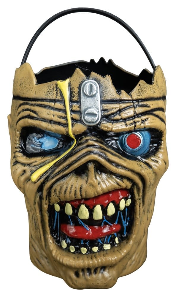 Cubo para Caramelos Eddie 23 cm – Iron Maiden