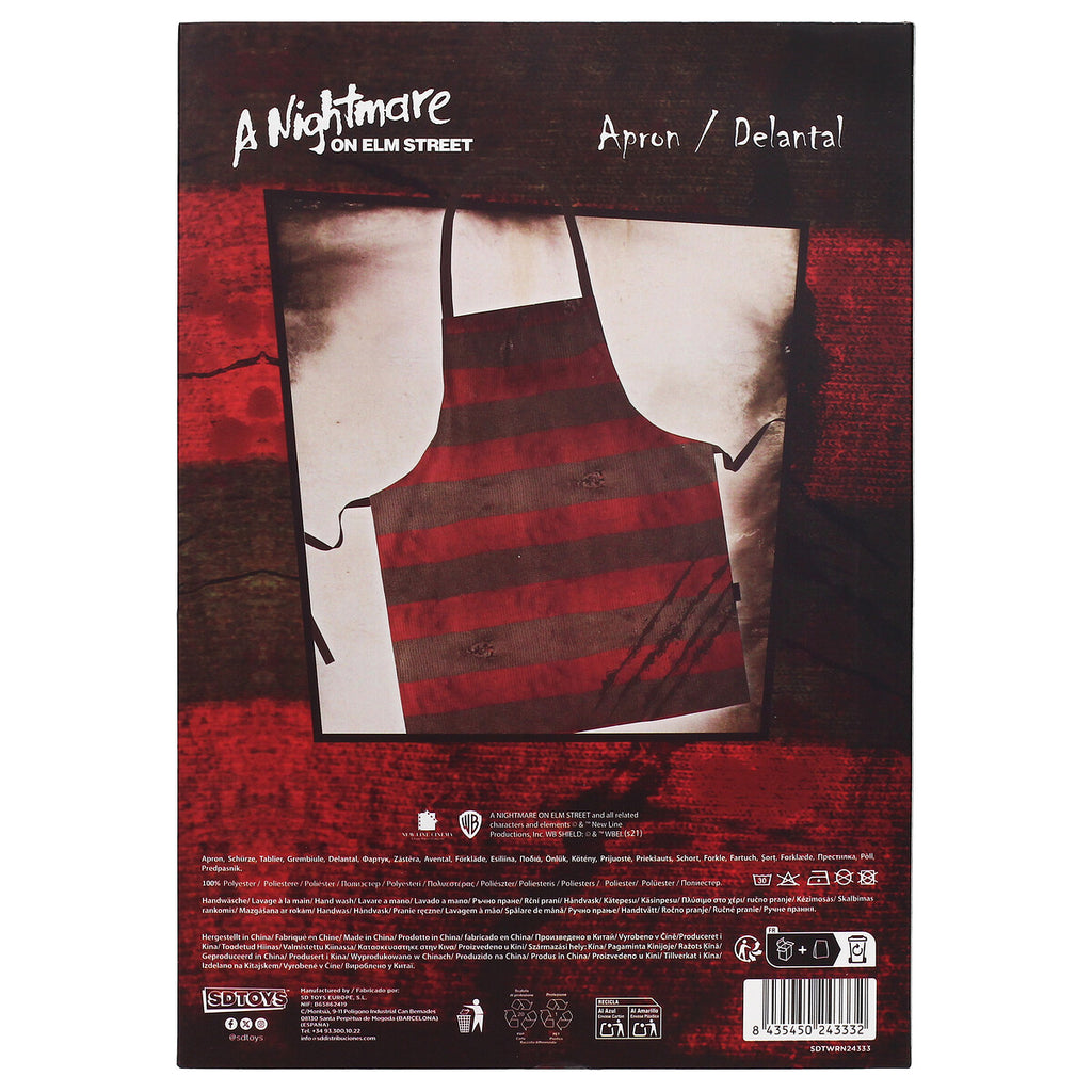 Delantal Freddy Krueger – Pesadilla en Elm Street