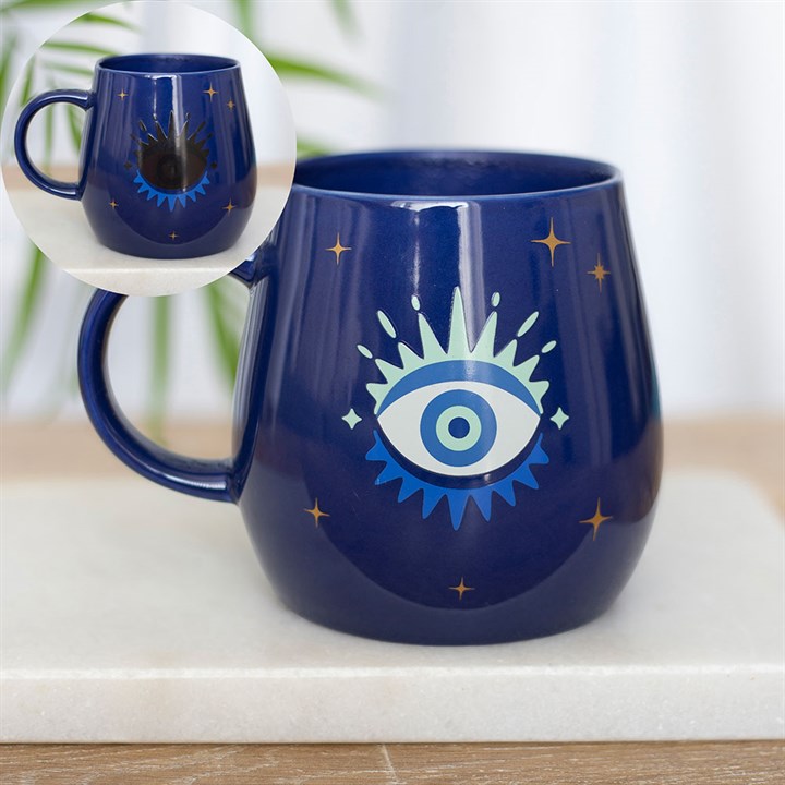 Taza Ojo que Todo lo Ve con Cambio de Color