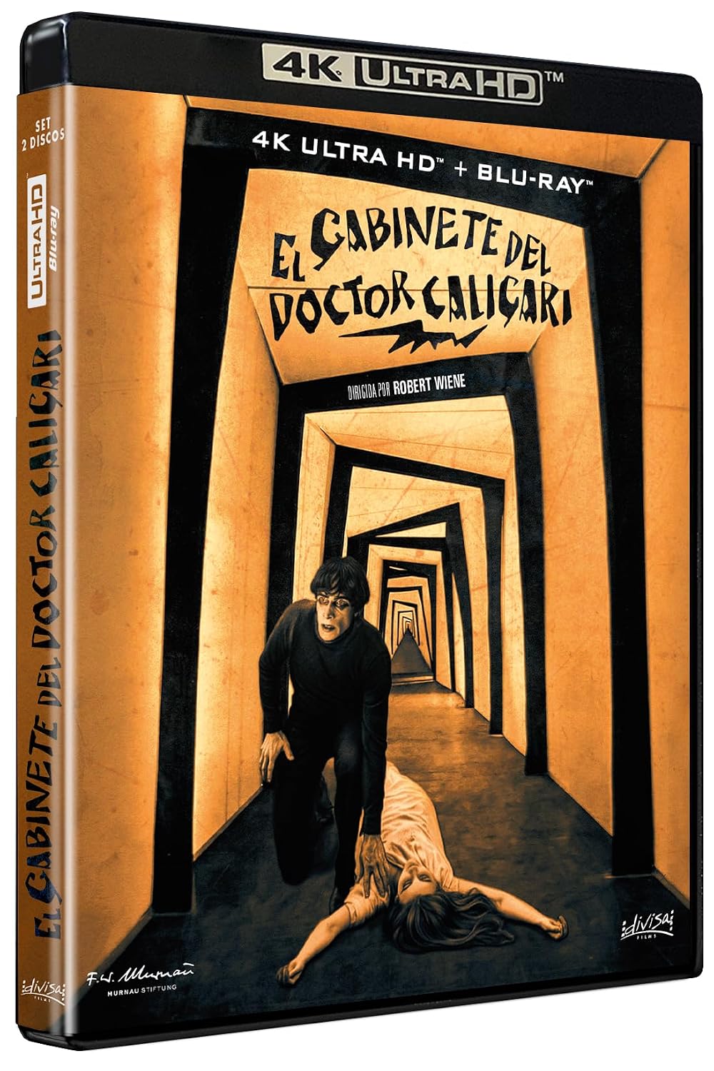 El Gabinete del Doctor Caligari (1920) – 4K UHD + Blu-ray