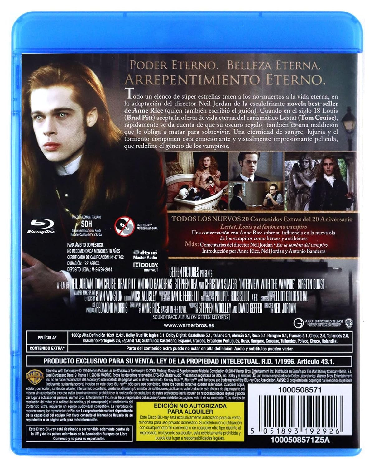 Entrevista con el Vampiro (1994) – Blu-ray