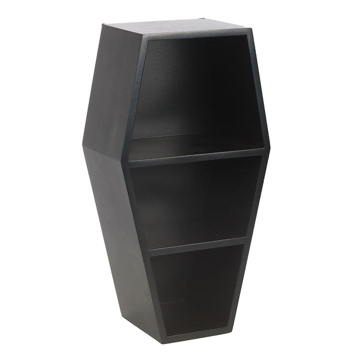 Estantería Ataúd Negra 40 cm