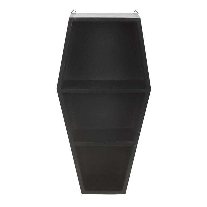 Estantería Ataúd Negra 40 cm