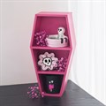 Estantería Ataúd Rosa Fucsia 40 cm