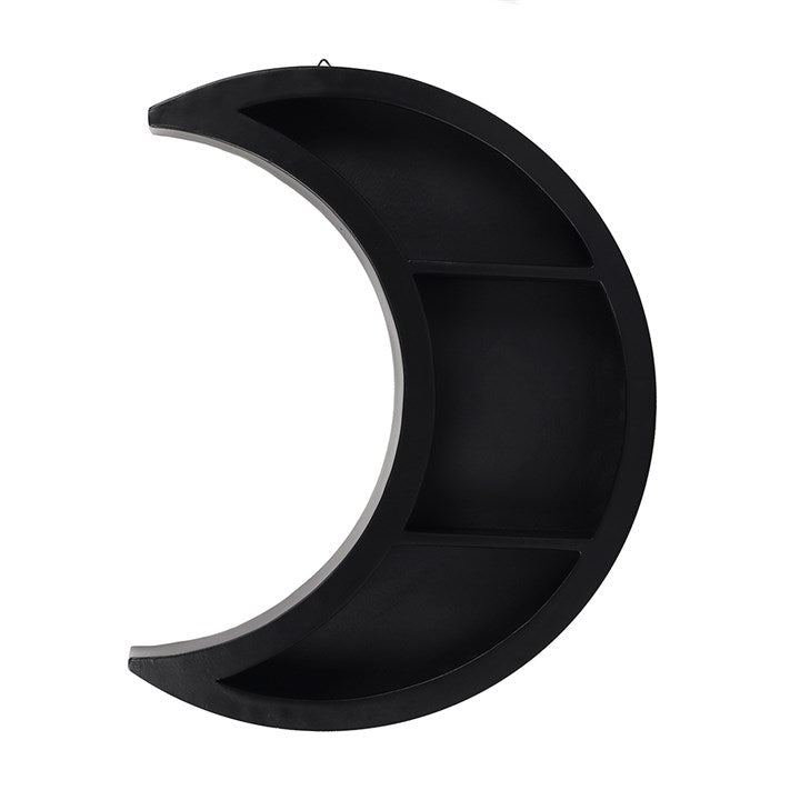 Estantería Luna Creciente Negra 42 cm
