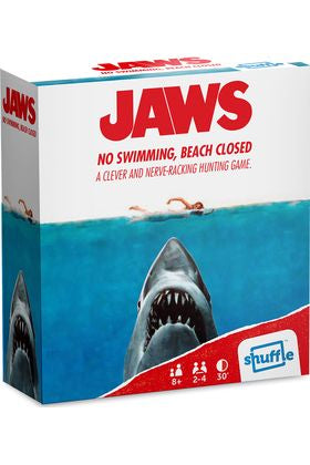Juego de Cartas Jaws: No Swimming, Beach Closed – Fournier