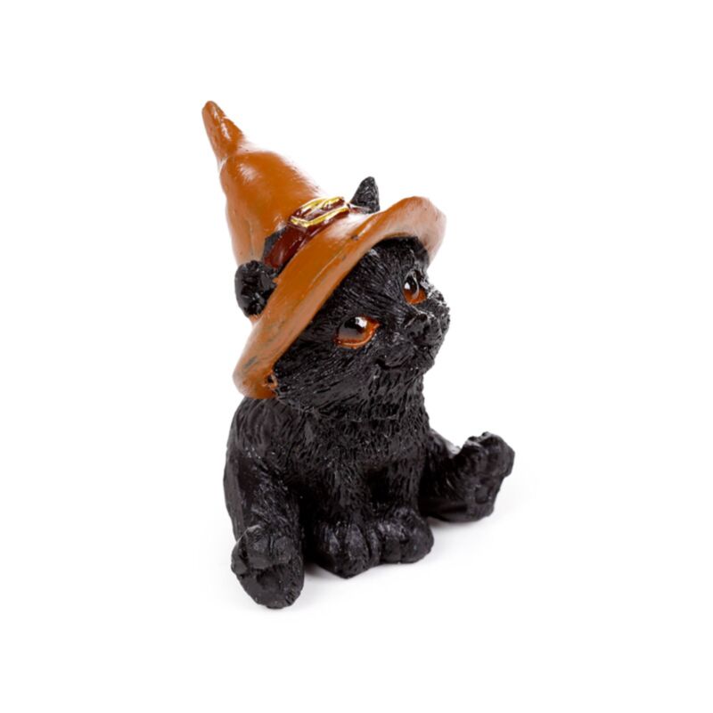 Figura Mini Gato Negro Brujo – Modelo Surtido