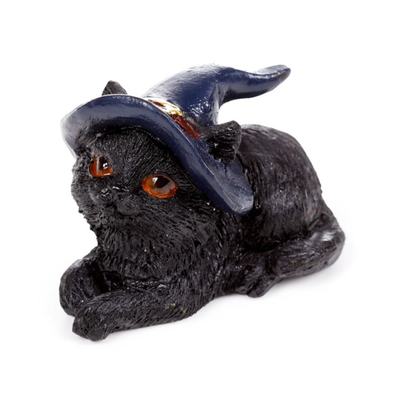 Figura Mini Gato Negro Brujo – Modelo Surtido