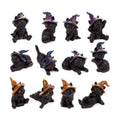 Figura Mini Gato Negro Brujo – Modelo Surtido