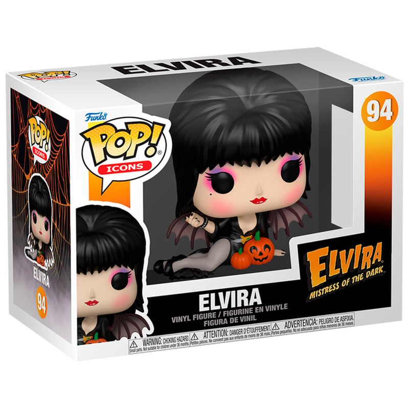 Funko POP! Elvira con Calabazas #94 – Elvira, Mistress of the Dark
