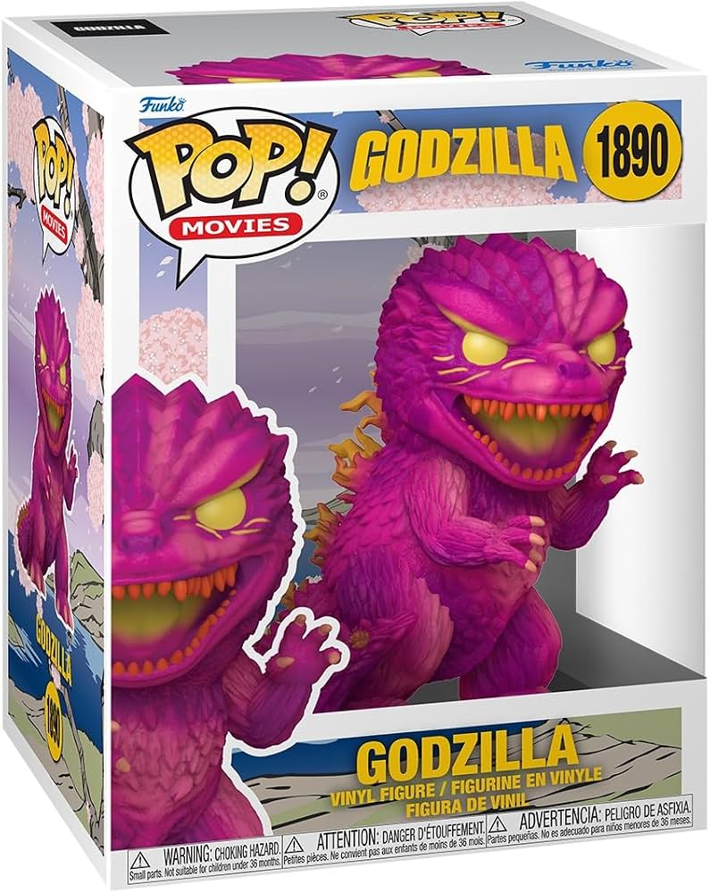 Funko Pop! Premium Godzilla Rosa #1890 – Godzilla