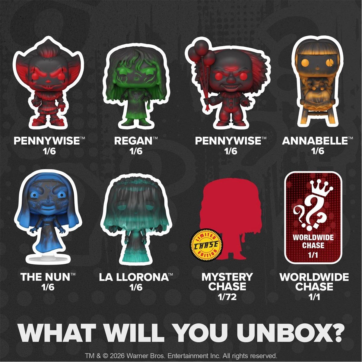 Funko Pop! Mystery Warner Bros. Horror – Caja Sorpresa