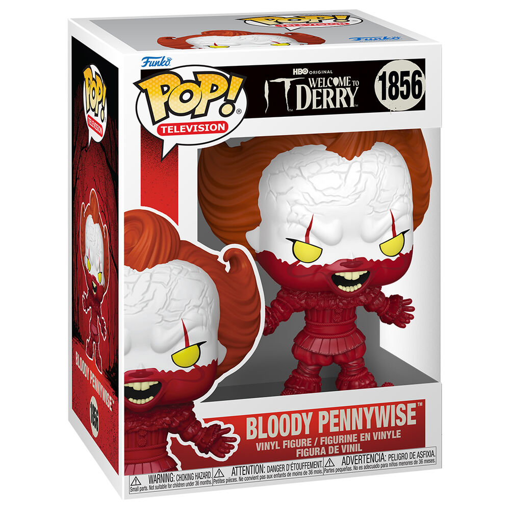 Funko Pop! Pennywise Sangriento #1856 – IT: Bienvenidos a Derry