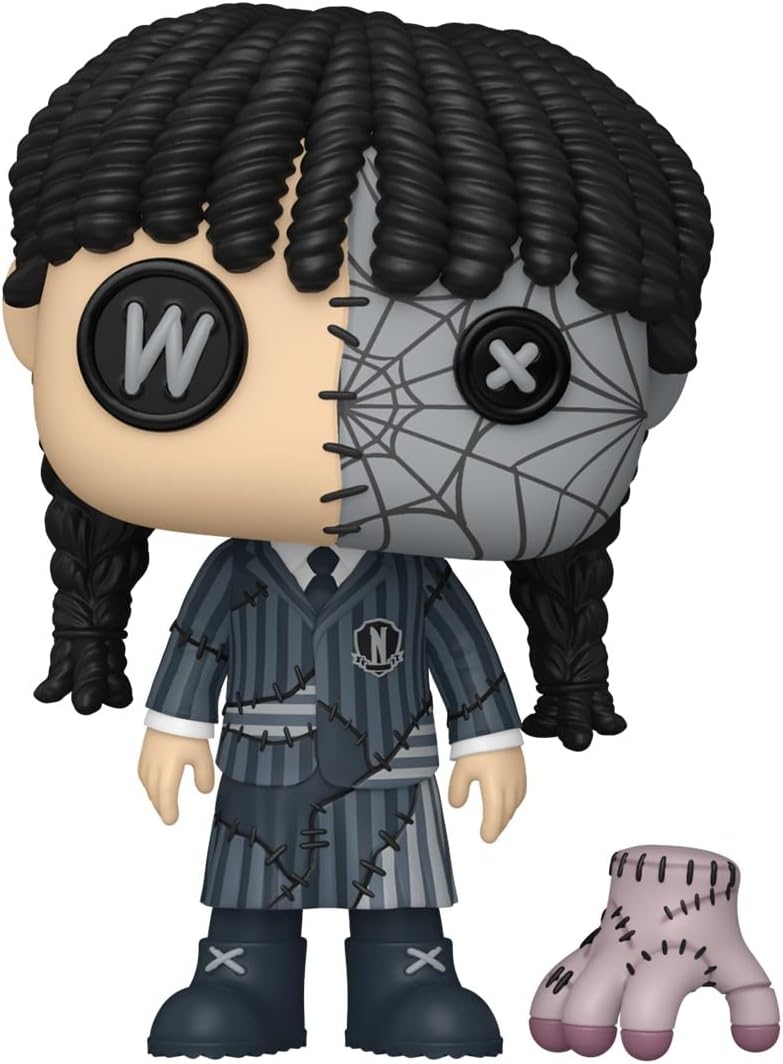 Funko POP! Wednesday Patchwork con Cosa #1942 – Miércoles