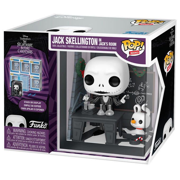 Funko Pop! Nooks Habitación de Jack Skellington – Pesadilla antes de Navidad