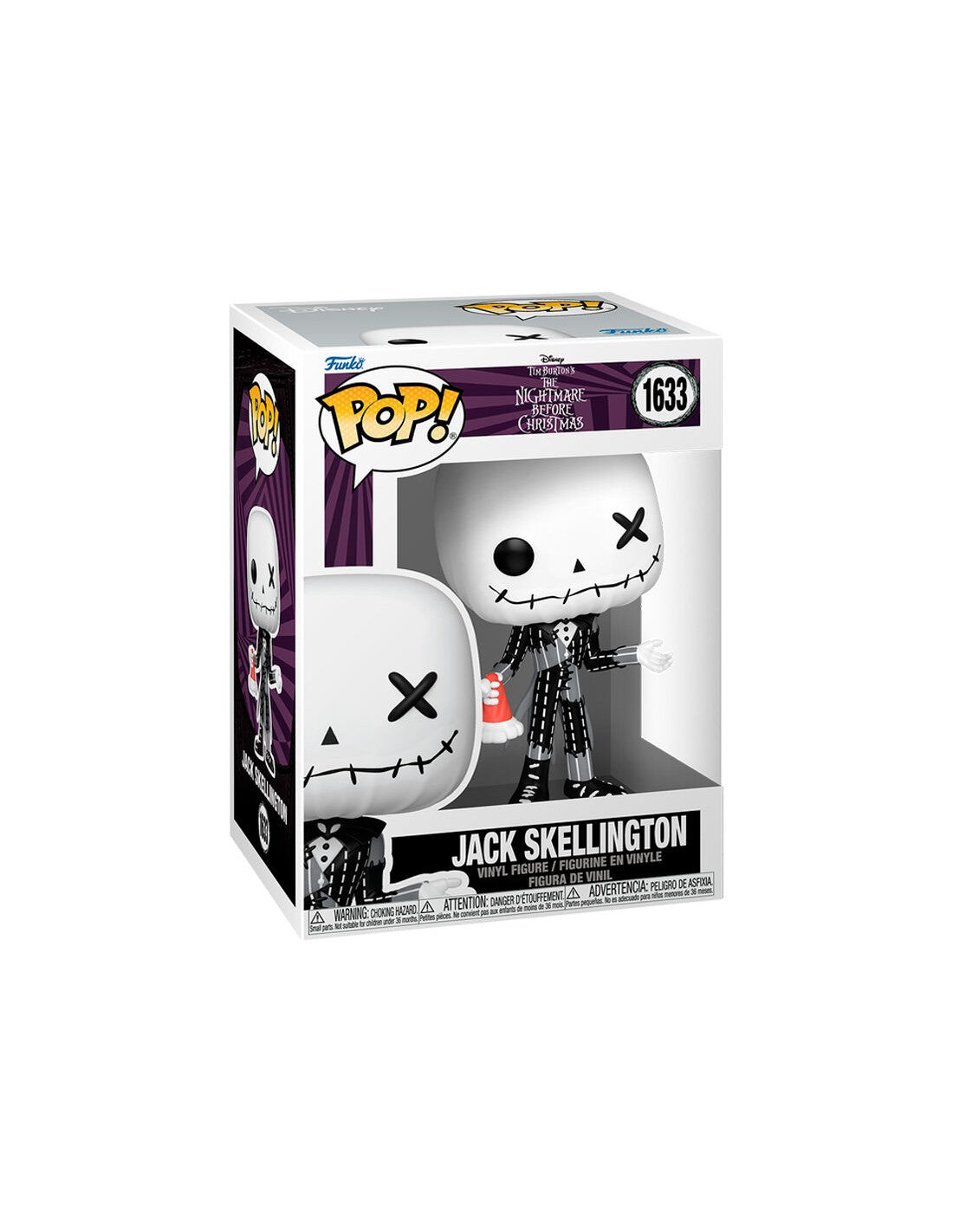 Funko Pop! Jack Skellington Patchwork #1633 – Pesadilla antes de Navidad