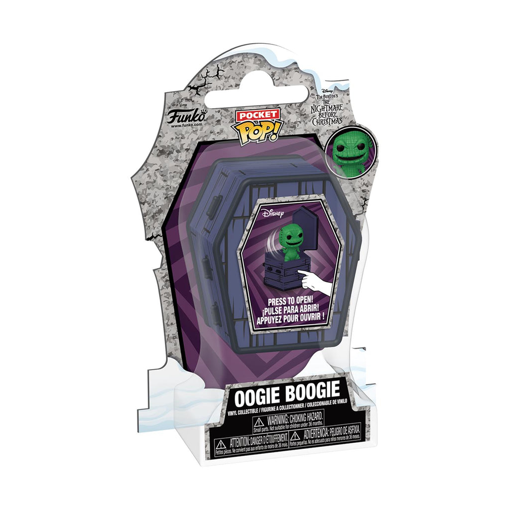 Funko Pocket Pop! Oogie Boogie en Ataúd – Pesadilla Antes de Navidad