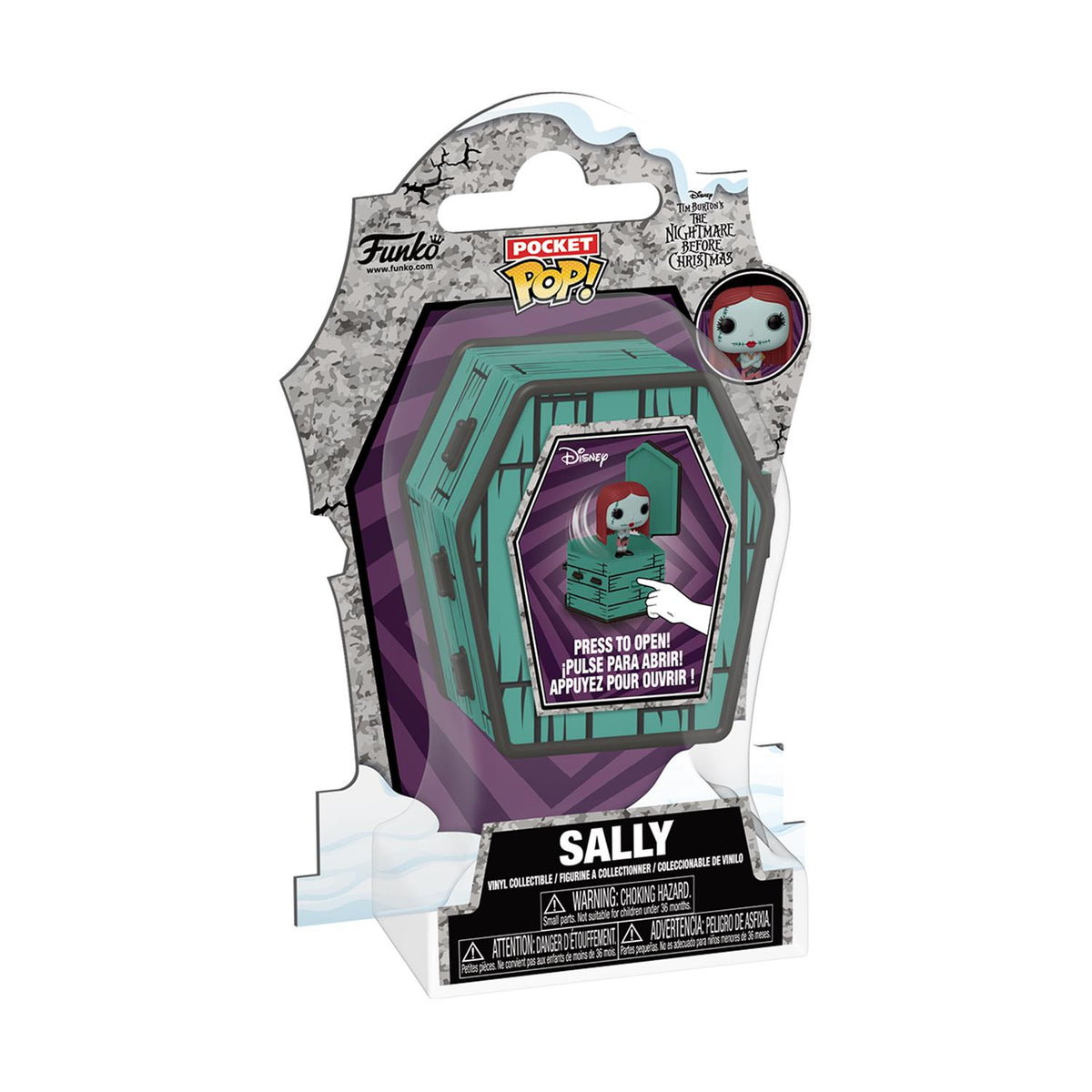 Funko Pocket Pop! Sally en Ataúd – Pesadilla Antes de Navidad