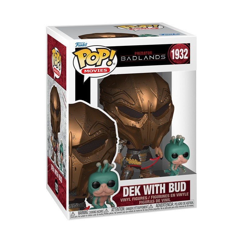 Funko Pop! Dek con Bud #1932 – Predator: Badlands