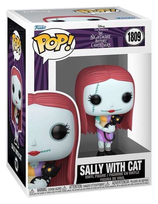Funko POP! Sally con Gato #1809 – Pesadilla antes de Navidad