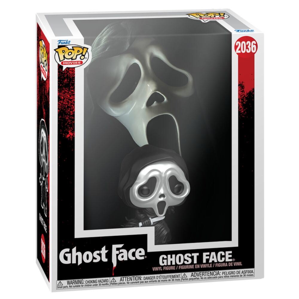 Funko Pop! VHS Cover Ghost Face Metálico #2036 – Scream