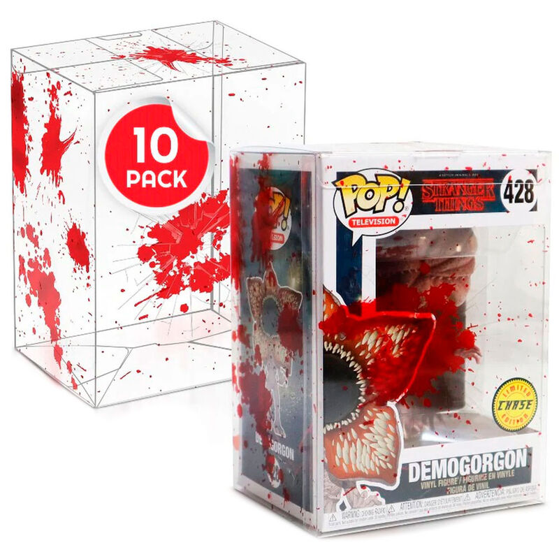 Pack de 10 Protectores para Funko Pop! – Bala y Sangre