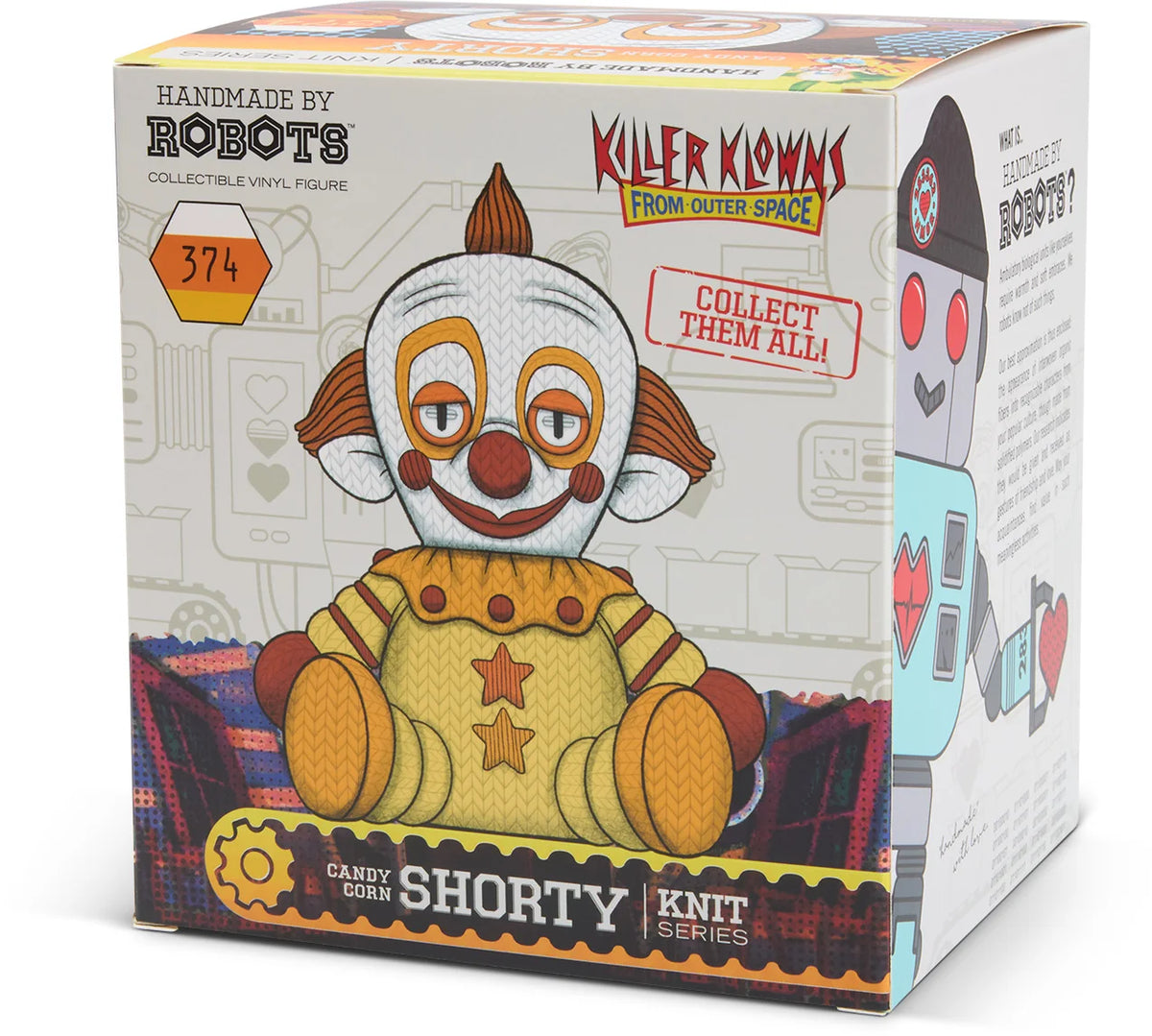Figura Handmade by Robots Shorty #374 Candy Corn – Killer Klowns from Outer Space