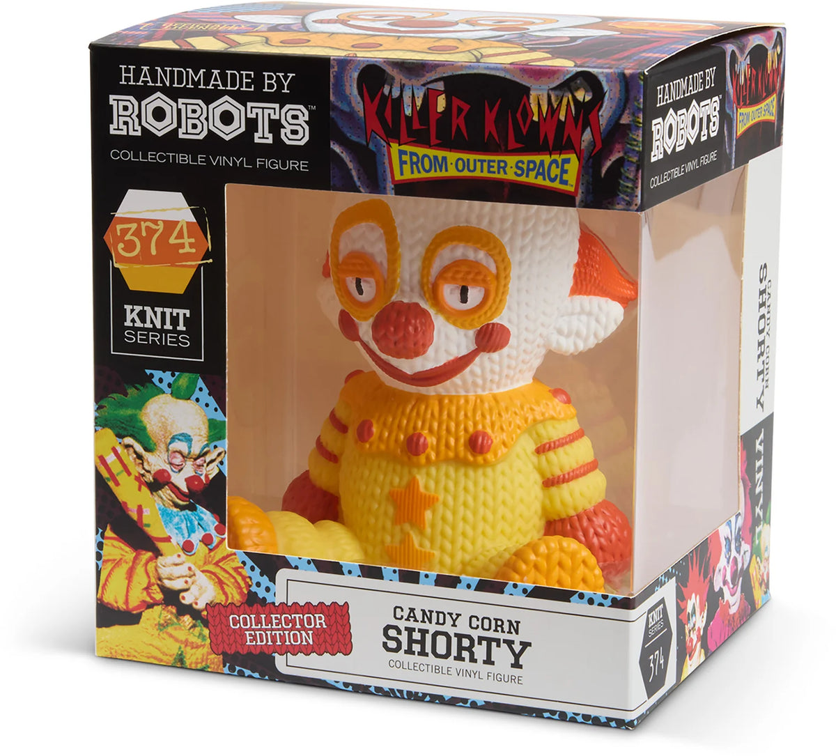 Figura Handmade by Robots Shorty #374 Candy Corn – Killer Klowns from Outer Space