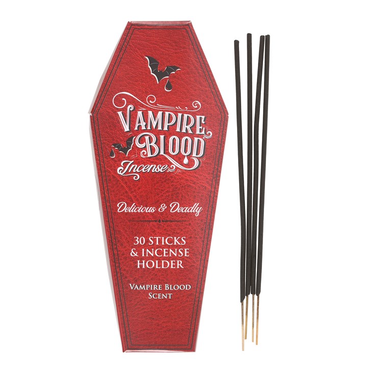 Incienso Vampire Blood con Portaincienso Ataúd