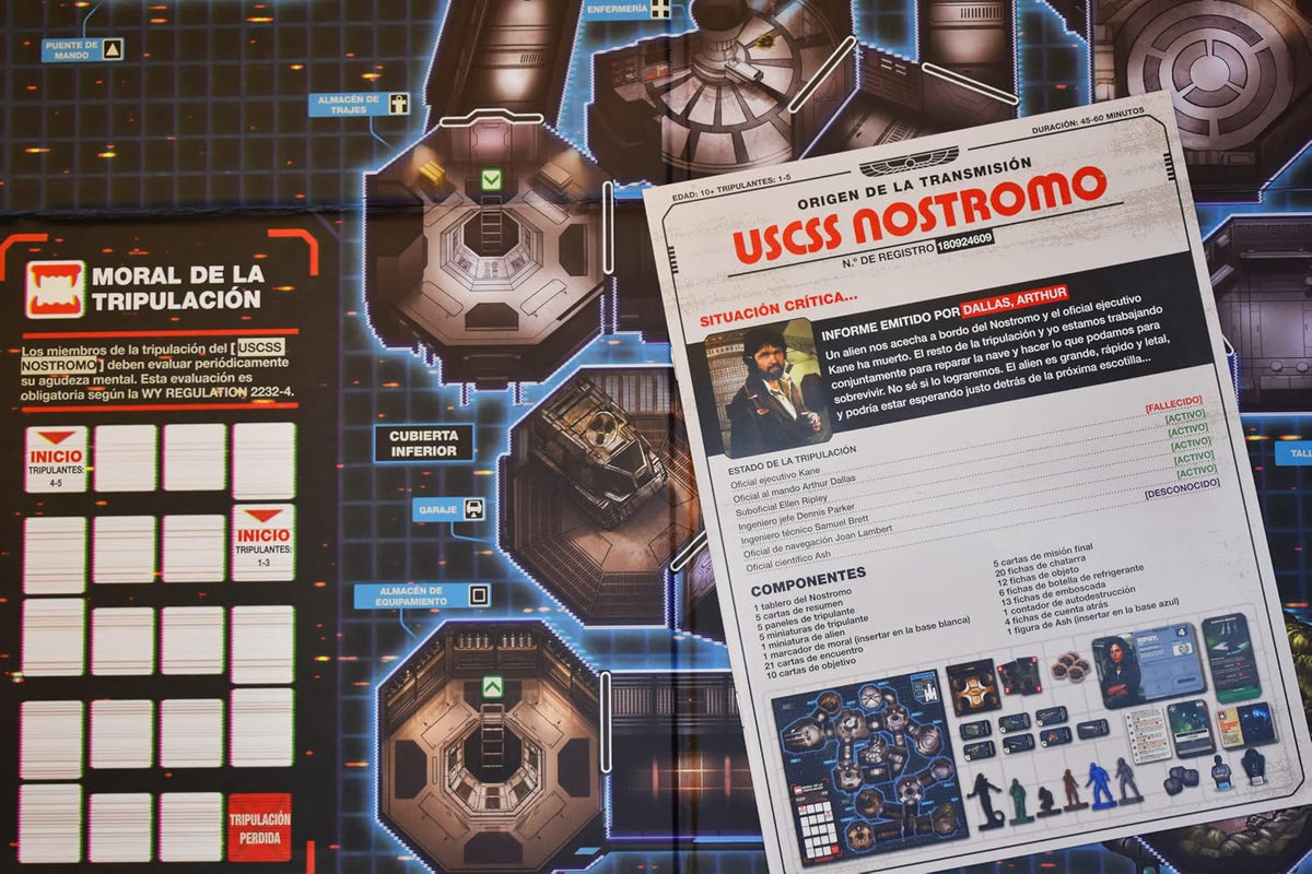 Alien: El Destino del Nostromo – Juego de Mesa