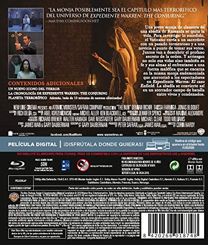 La Monja (2018) – Blu-ray