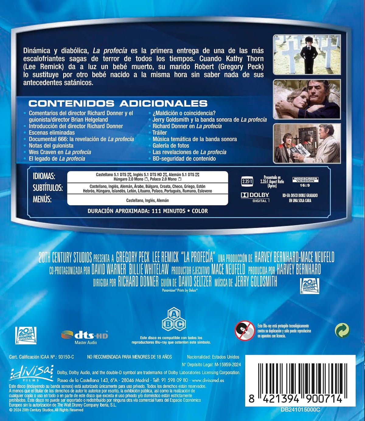 La Profecía (1976) – Blu-ray